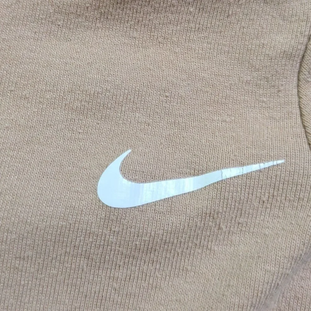 Nike Baby 3M Tan Long Sleeve Bodysuit, Neutral Beige Infant Onesie